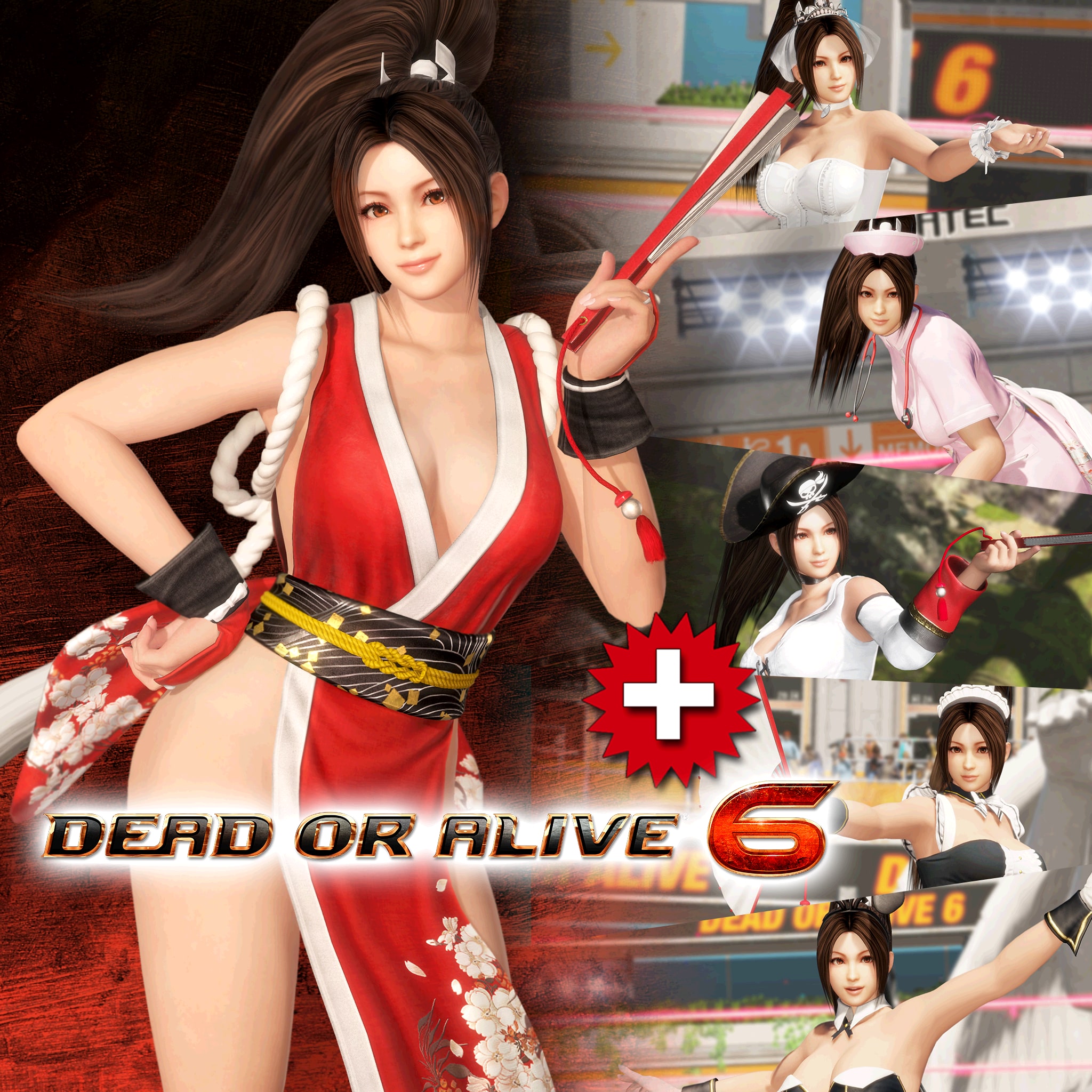 DOA6 Personaje Mai Shiranui + Atuendos de debut