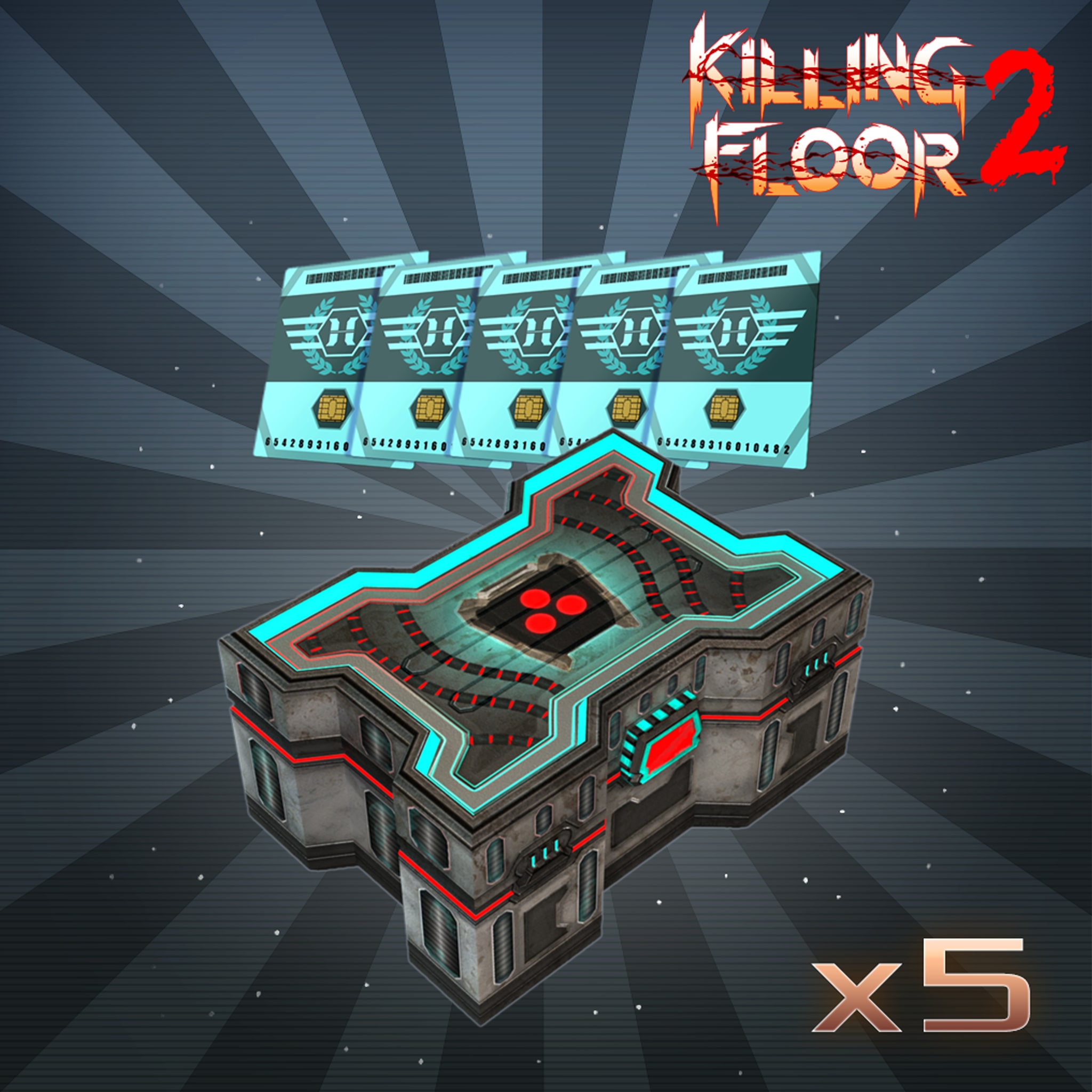 Killing Floor 2 - Horzine-forsyningskasse med utseende | Serie 6 bronsepakke