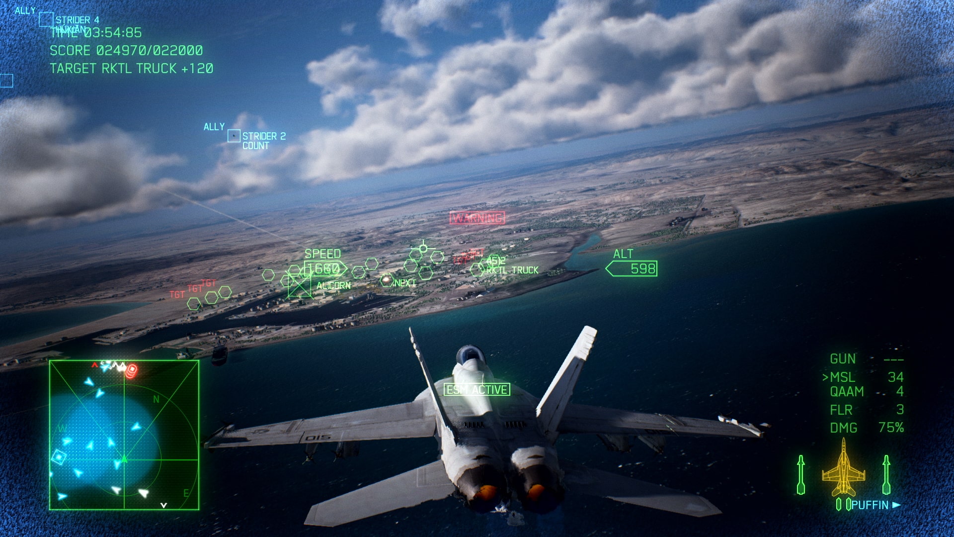 ACE COMBAT 7: Skies Unknown Mission 7 Gameplay