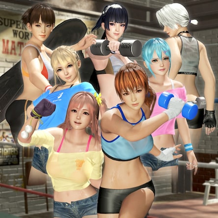 DOA6 汗だく！トレーニングウェア セット