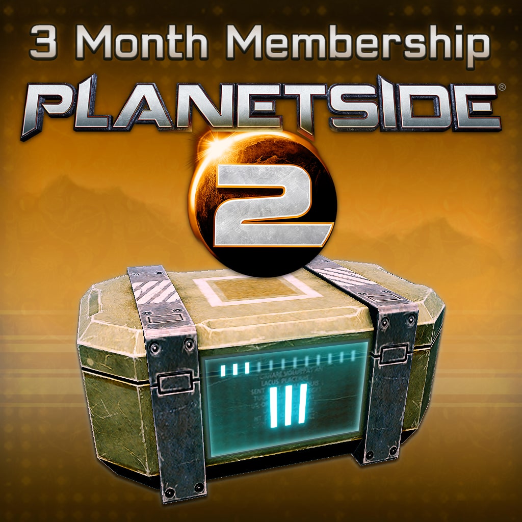 PlanetSide 2 3-Month Membership