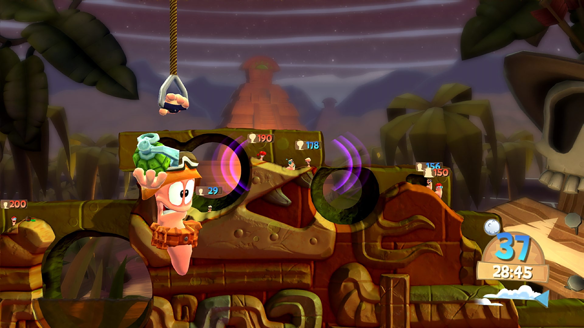 Worms Battlegrounds lidera a lista de jogos gratuitos da PS Plus