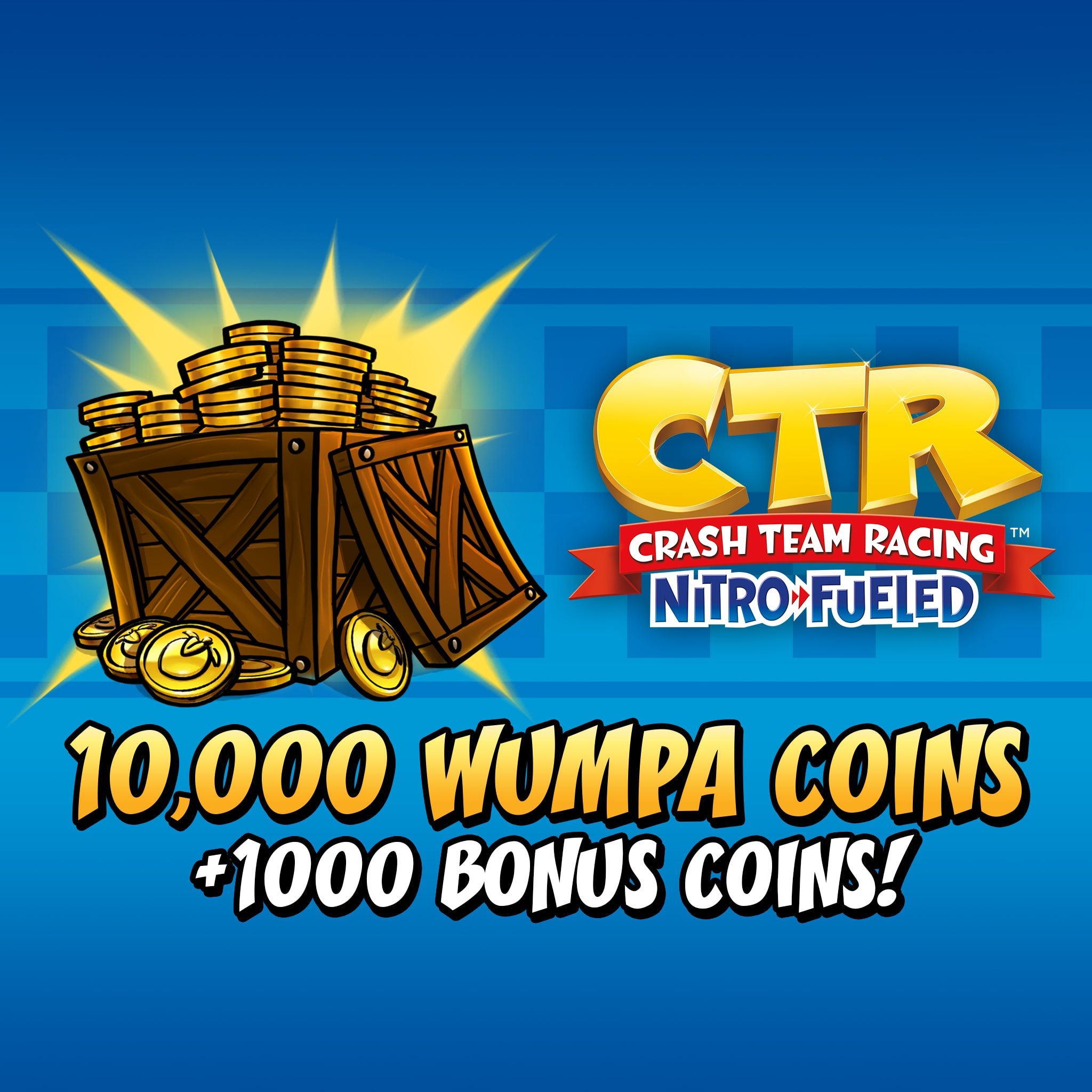 Crash™ Team Racing Nitro-Fueled - 10000 (+1000) Wumpa Coins