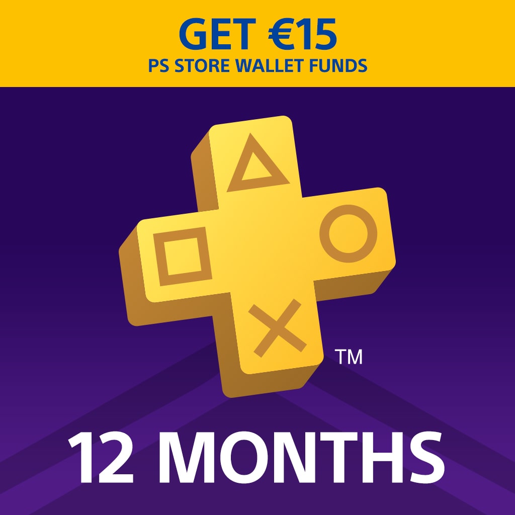 psn plus 12 month membership