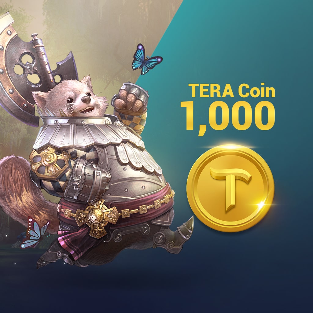 TERA Coin 1,000 (English/Chinese/Korean/Japanese Ver.)