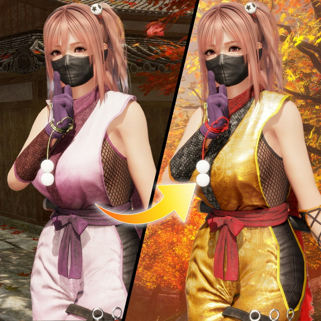 Doa6 Morphing Ninja Costume Honoka Englishchinesekoreanjapanese Ver