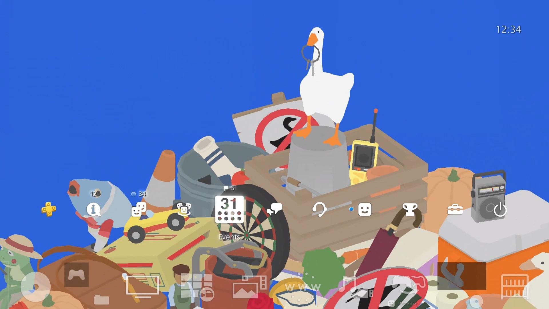 Untitled Goose Game Dynamic Theme on PS4 — price history, screenshots,  discounts • USA