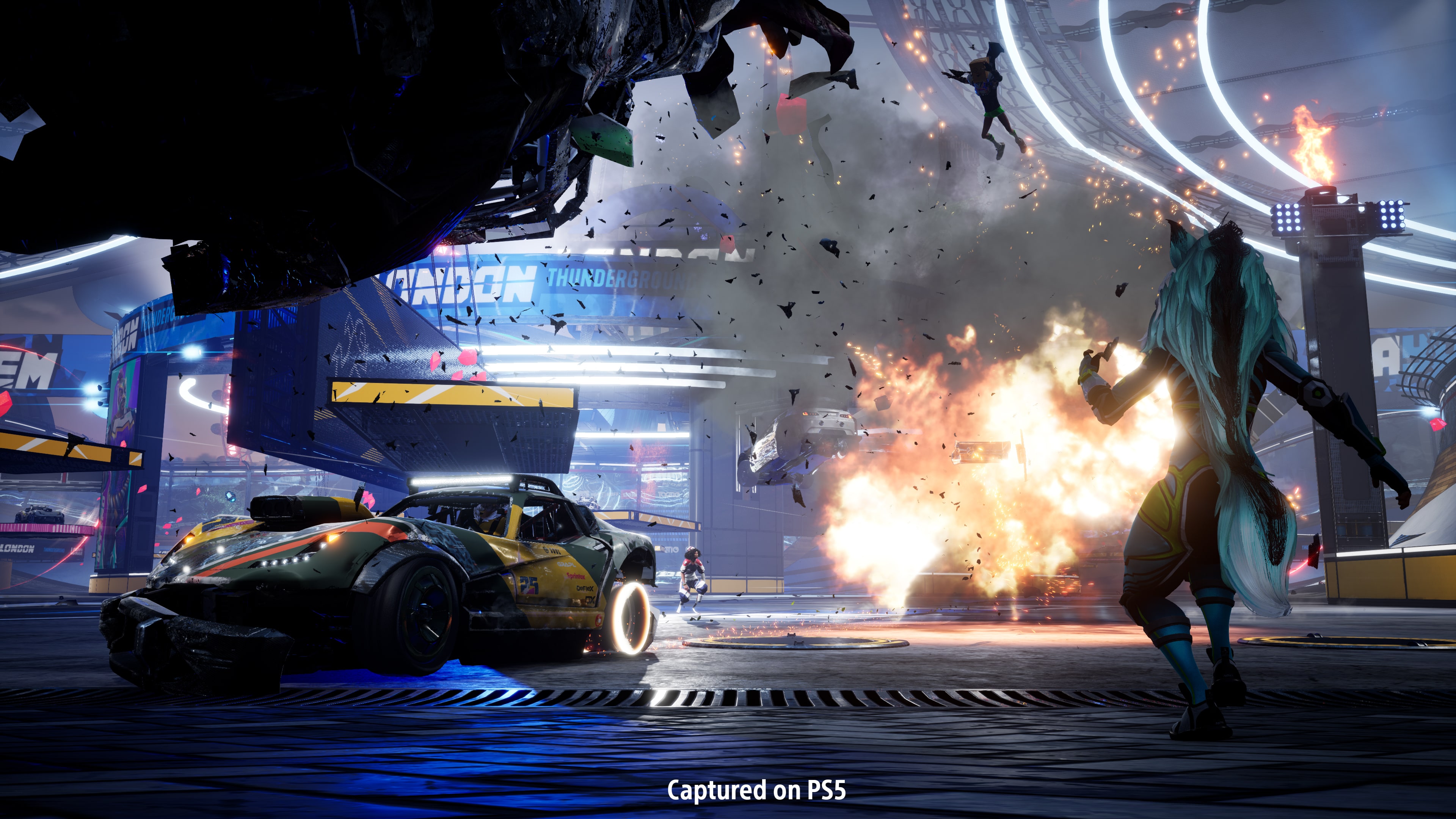 Test jeu vidéo. Pilotez des bolides explosifs, dans Destruction AllStars,  en exclu sur PlayStation 5