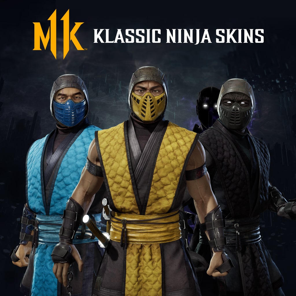 Klasyczni ninja - zestaw skórek nr 1
