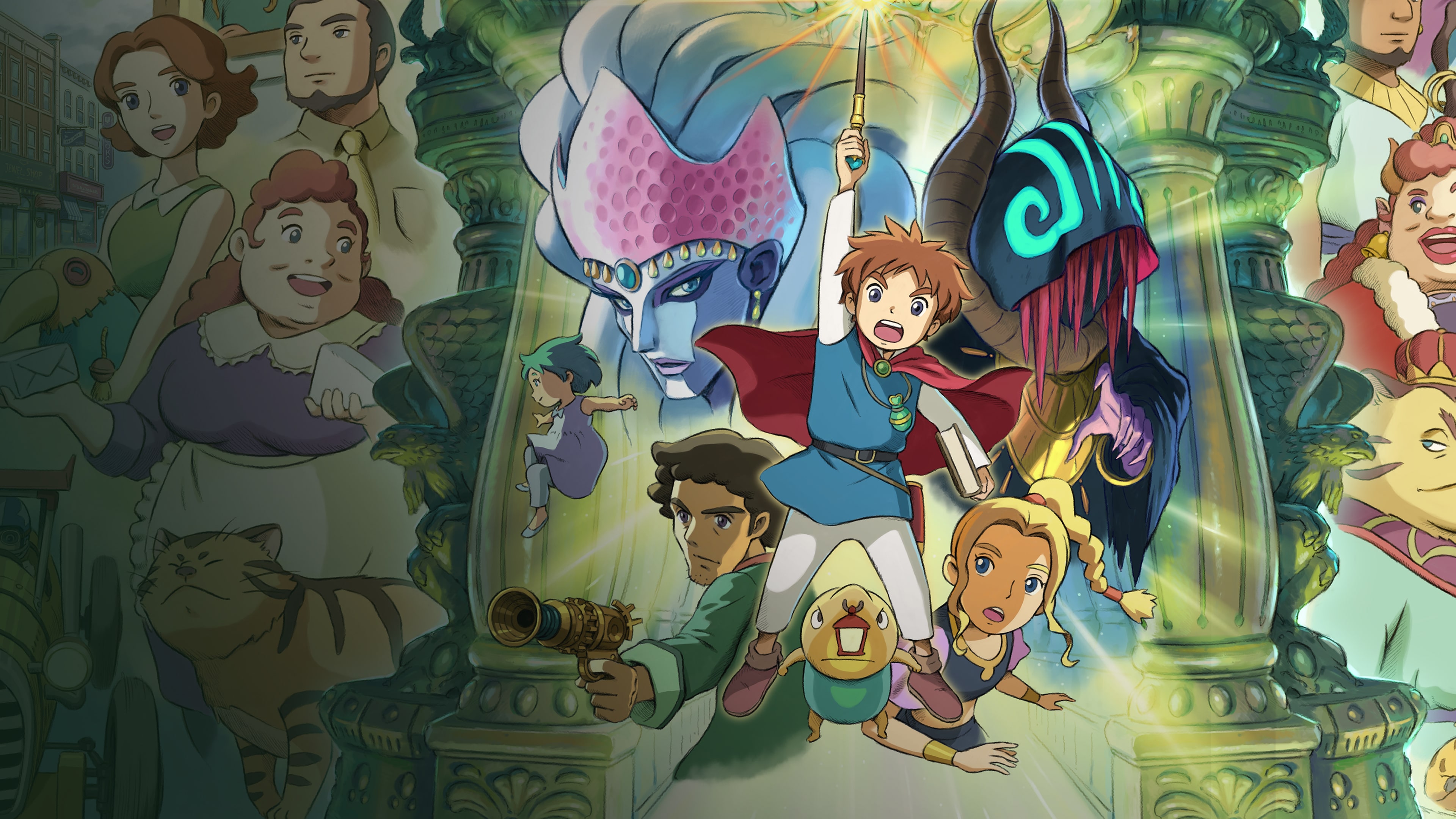 Ni no Kuni: Wrath of the White Witch Remastered (영어)
