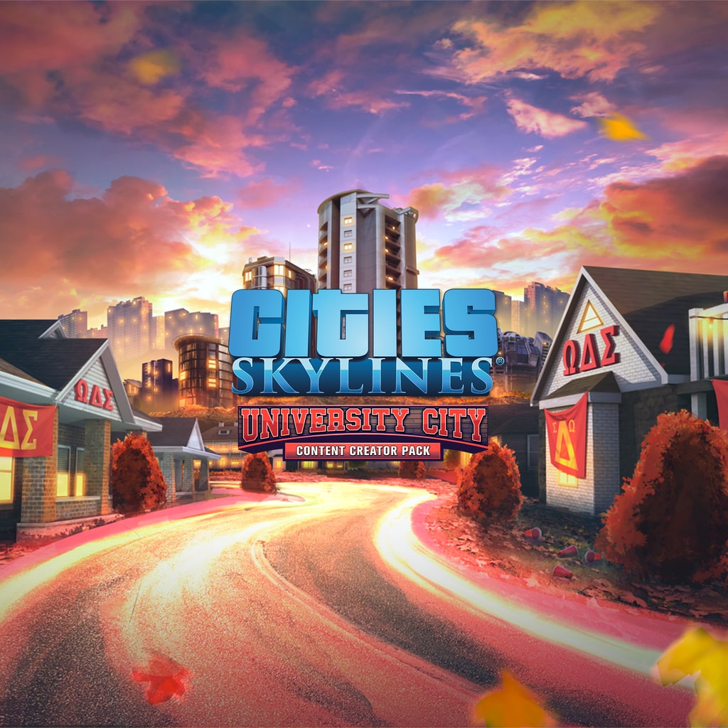 Cities Skylines Content Creator Pack University City 英韩文版