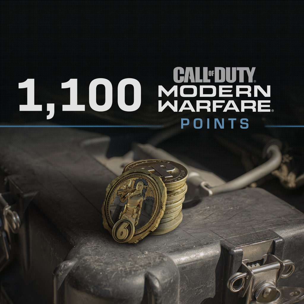 1,100 Call of Duty®: Modern Warfare® Points (English/Chinese/Korean Ver.)