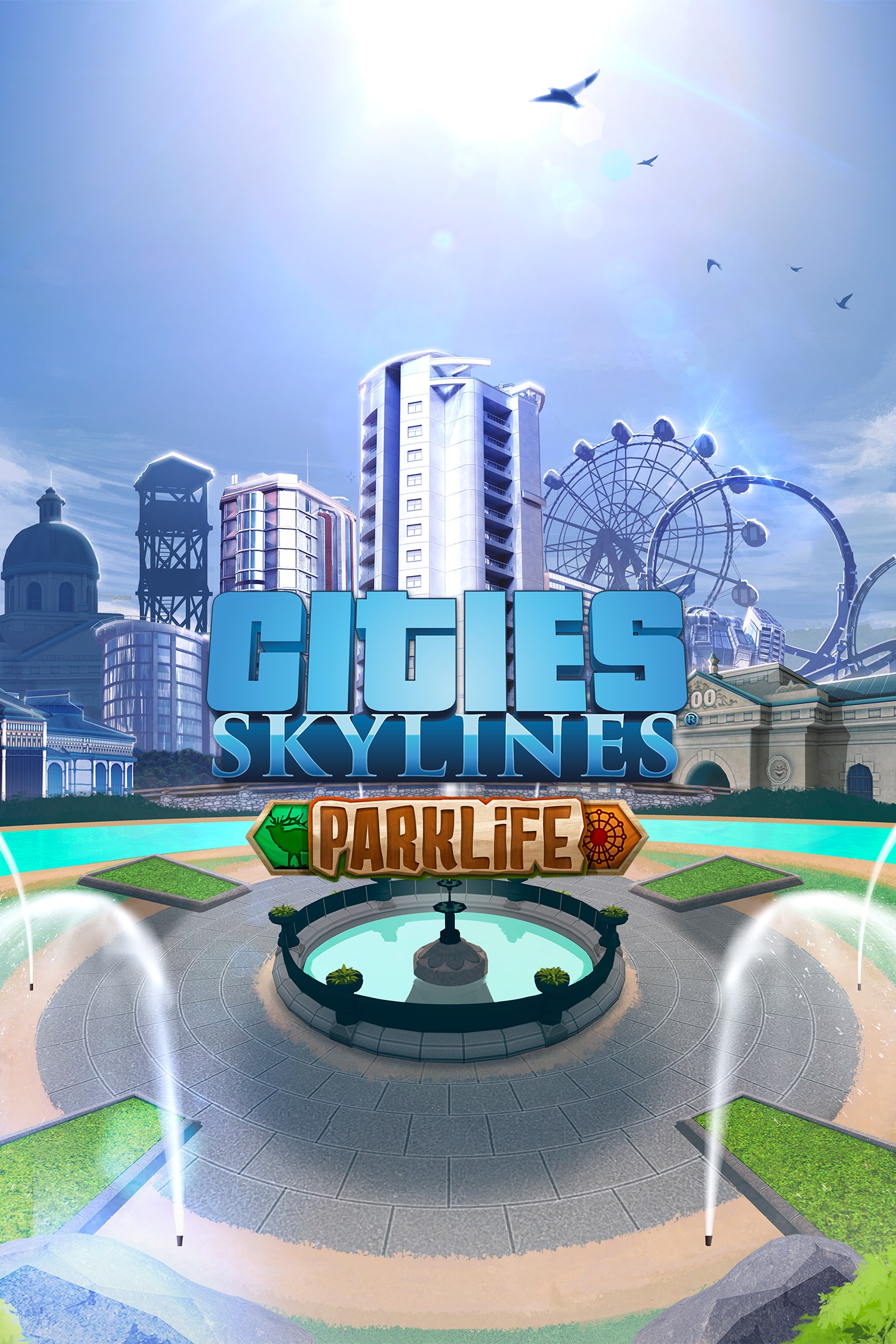 Cities Skylines Parklife 英韓文版