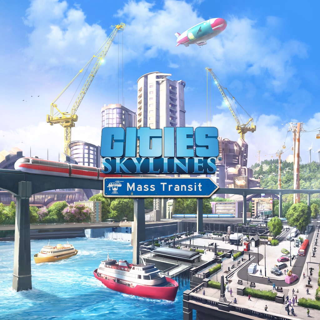 Cities Skylines Mass Transit 英韓文版