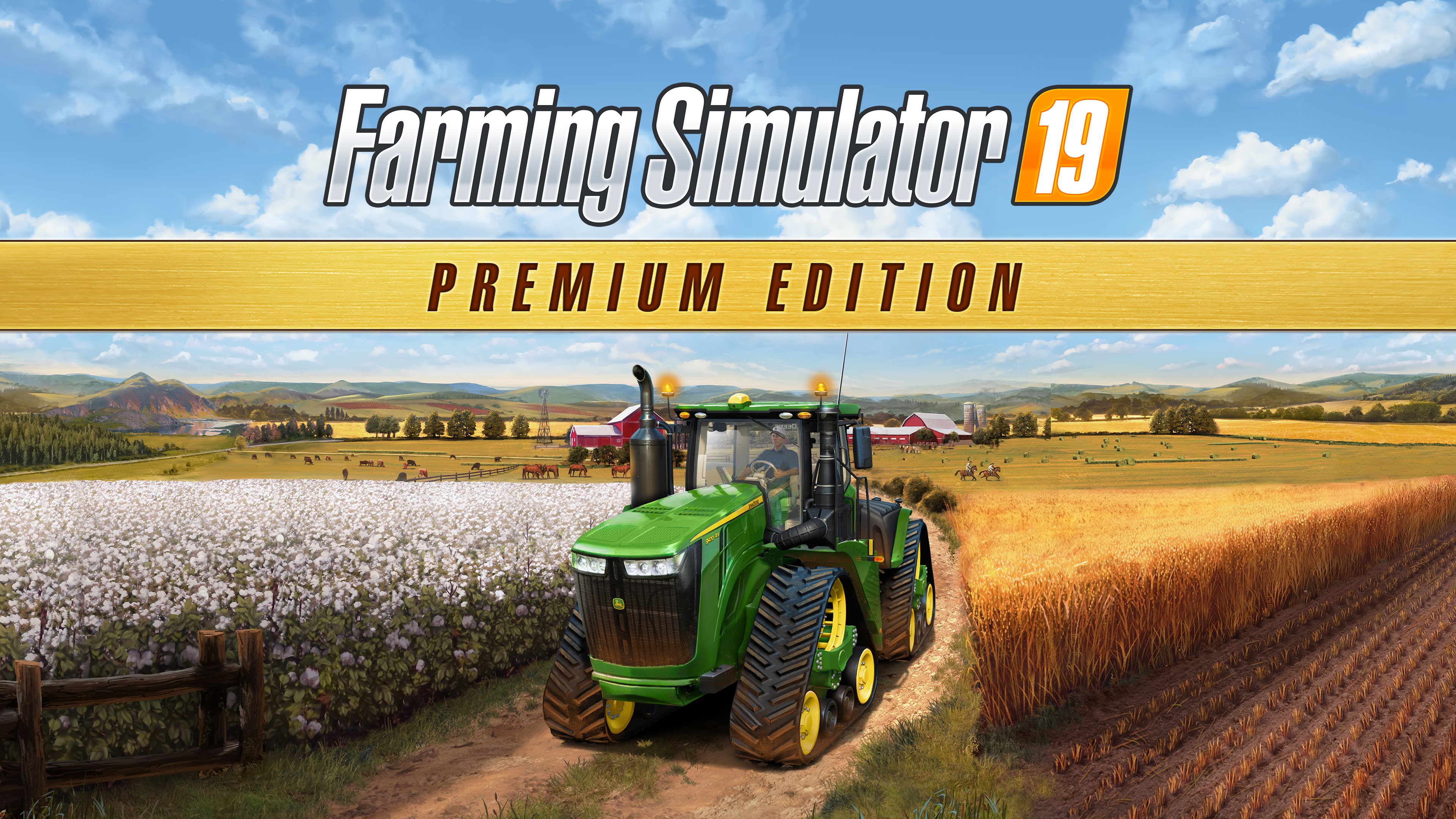 farming simulator 19 tractor yelloe color