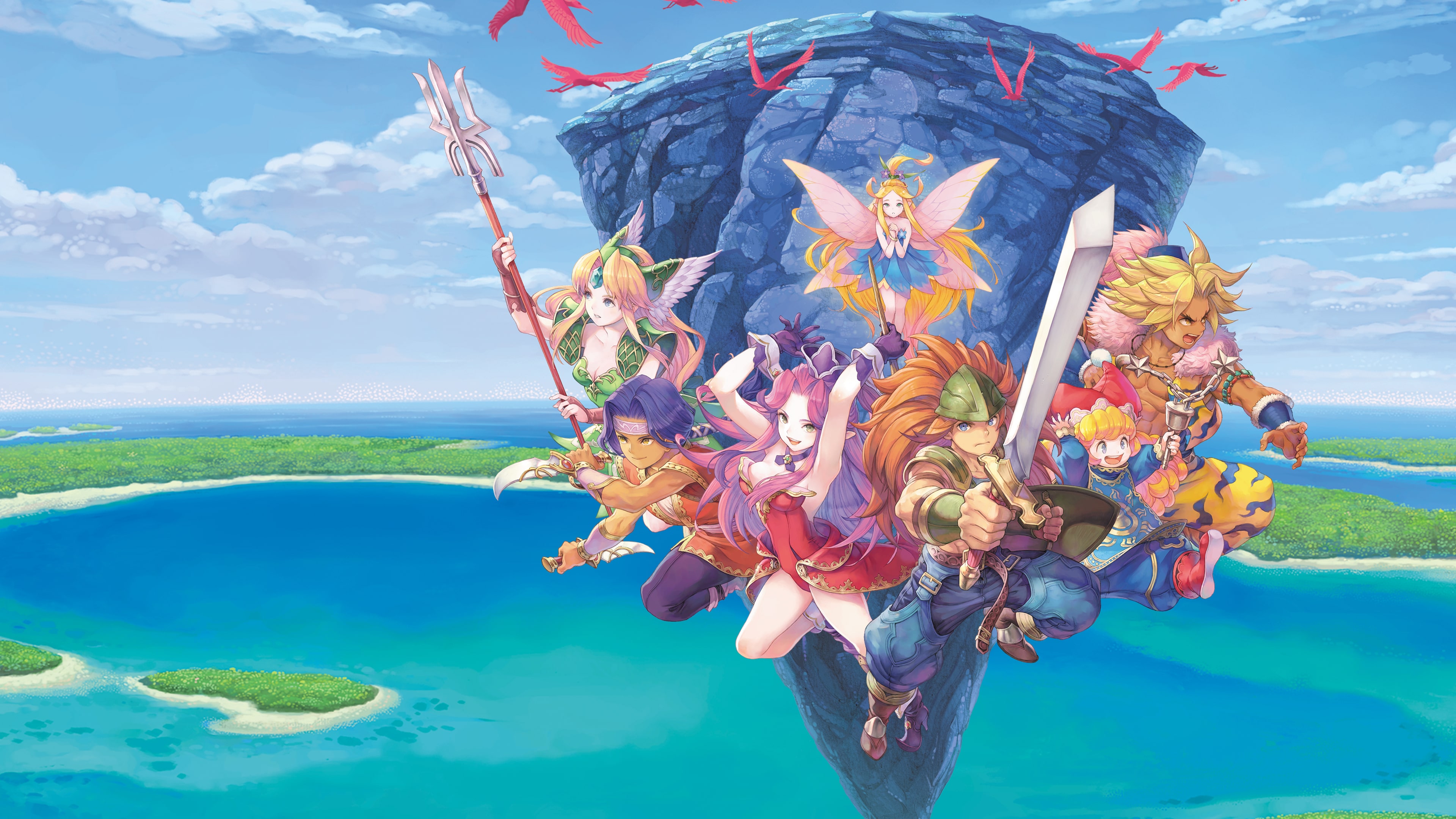 TRIALS of MANA (Simplified Chinese, Korean, Traditional Chinese)