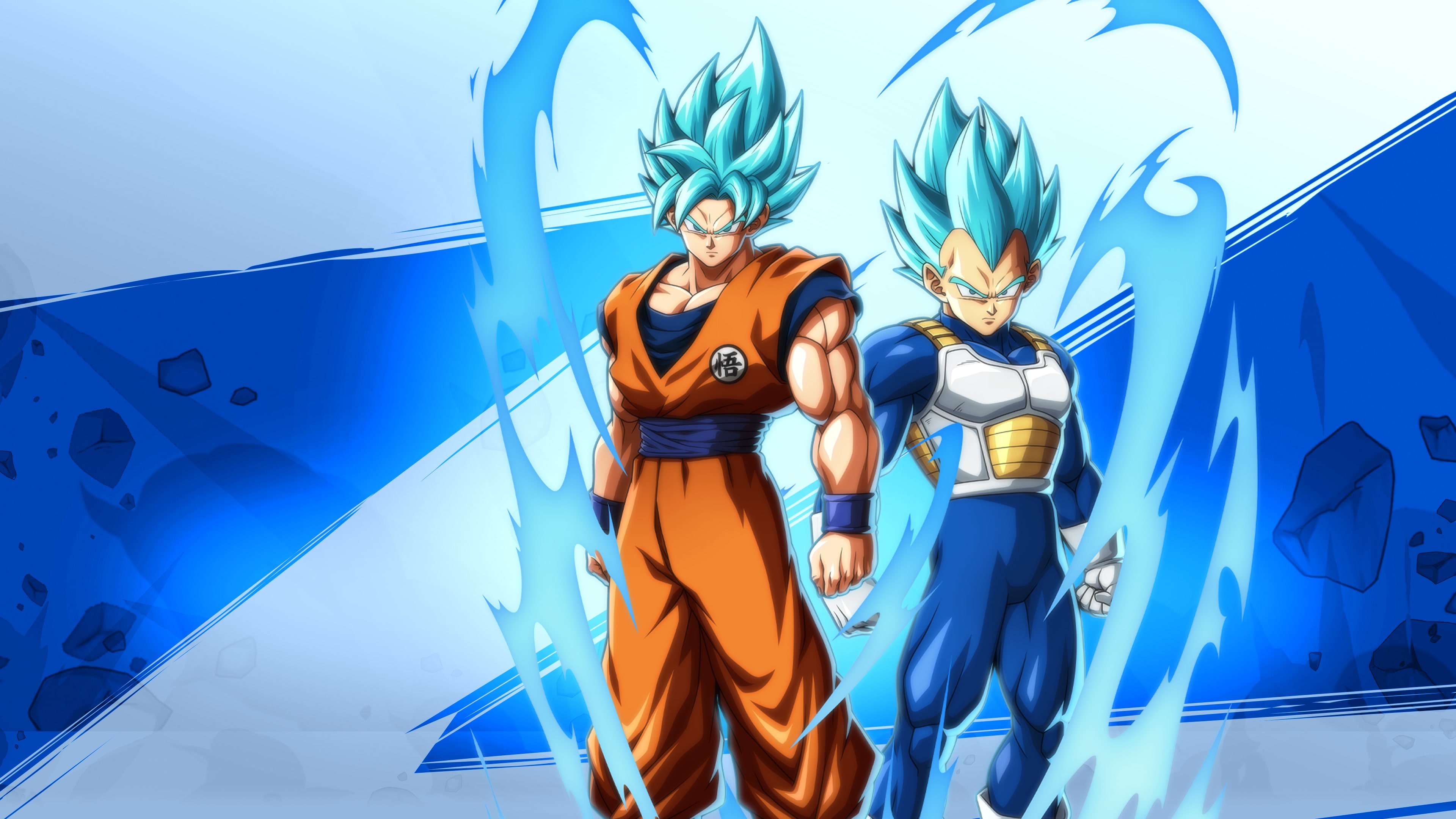 Dragon Ball FighterZ terá Goku e Vegeta Super Saiyajin Blue!