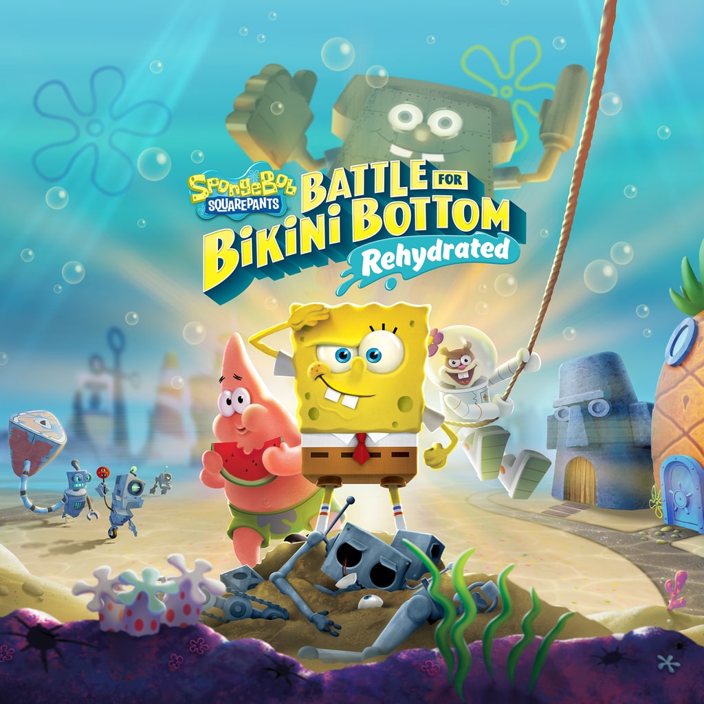 spongebob battle for bikini bottom robot patrick