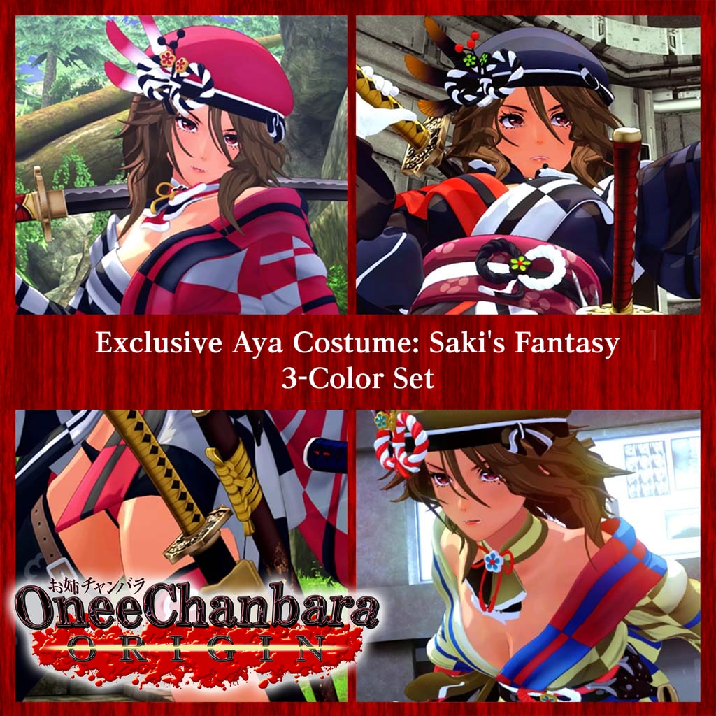 Exclusive Aya Costume: Saki's Fantasy 3-Color Set