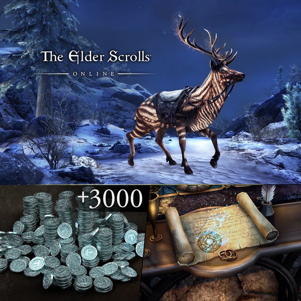 The Elder Scrolls Online: Hagelzunder-Talhirsch im Paket