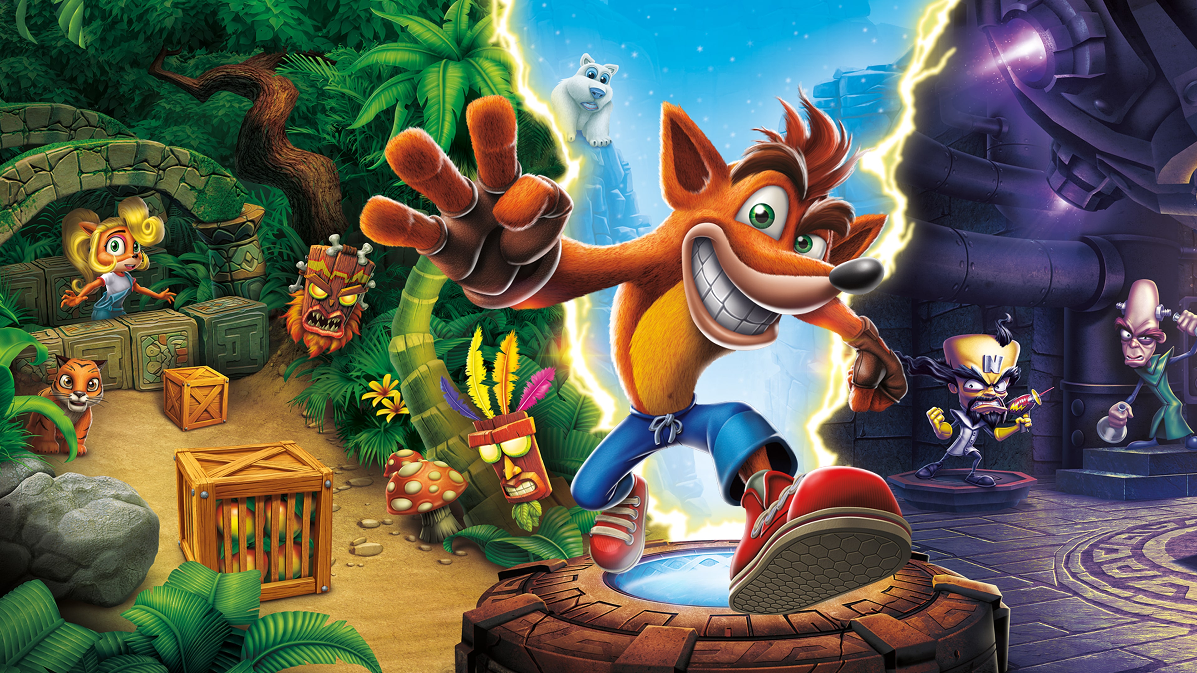 crash bandicoot n sane trilogy 3ds