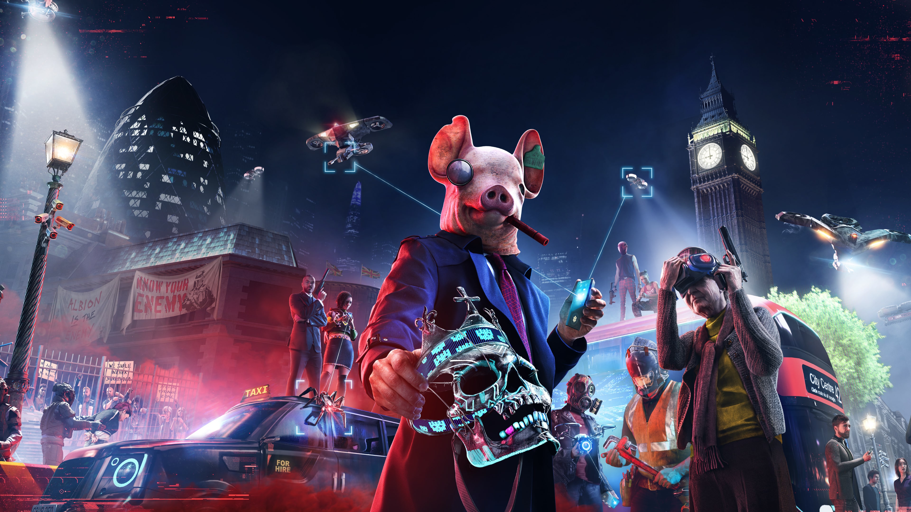 Watch Dogs Legion (Pré-venda) - PS4 - Jogos PS4 Curitiba