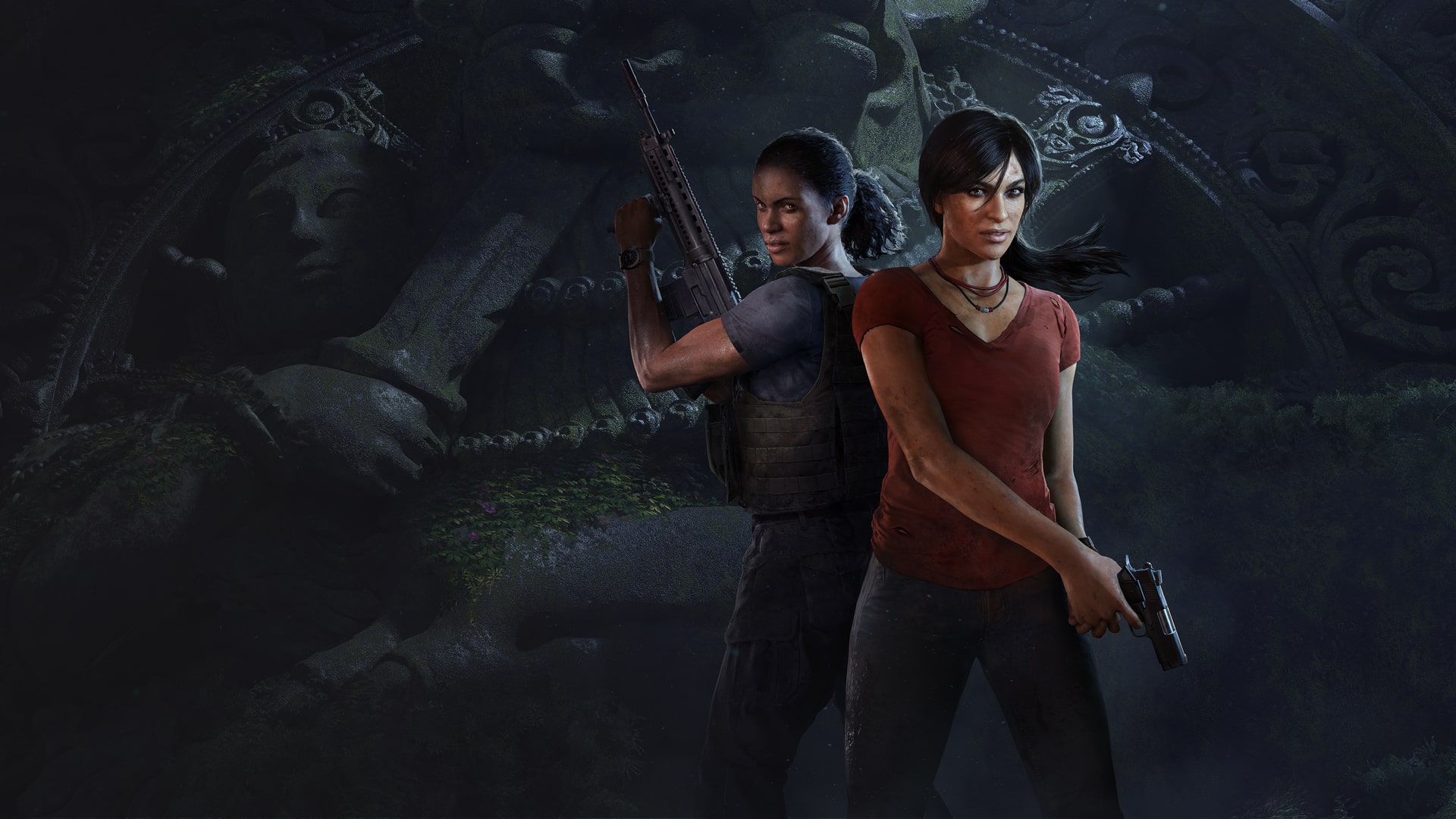 The lost x. Uncharted the Lost Legacy ps4. Хлоя Фрейзер и Надин Росс. Uncharted утраченное наследие обои. The Lost self.