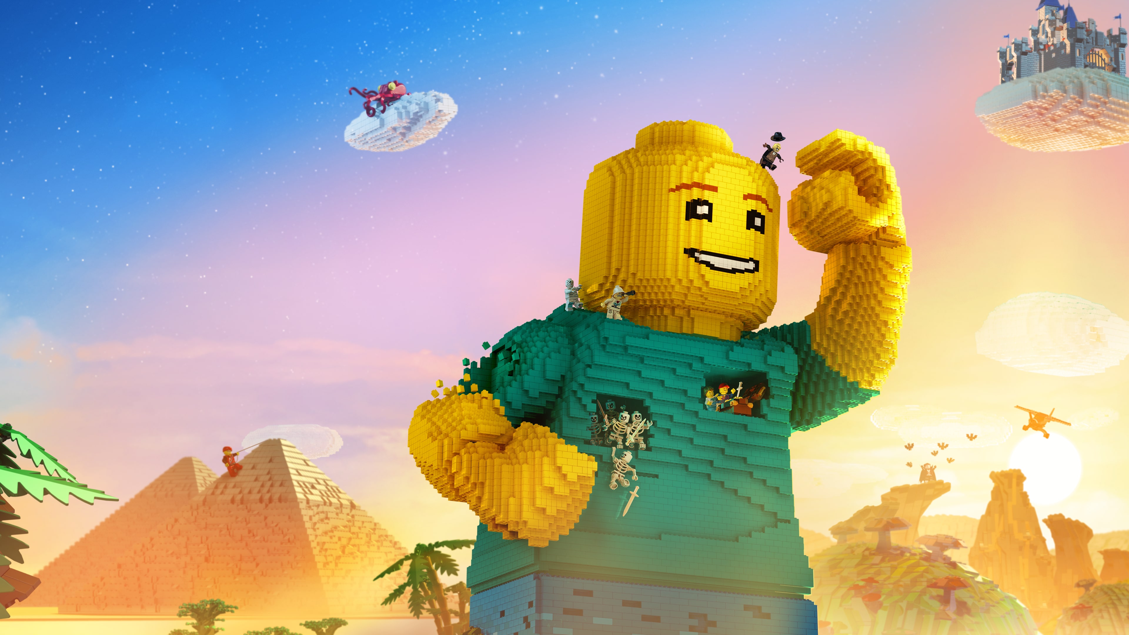 how to get the dragon in lego worlds ps4