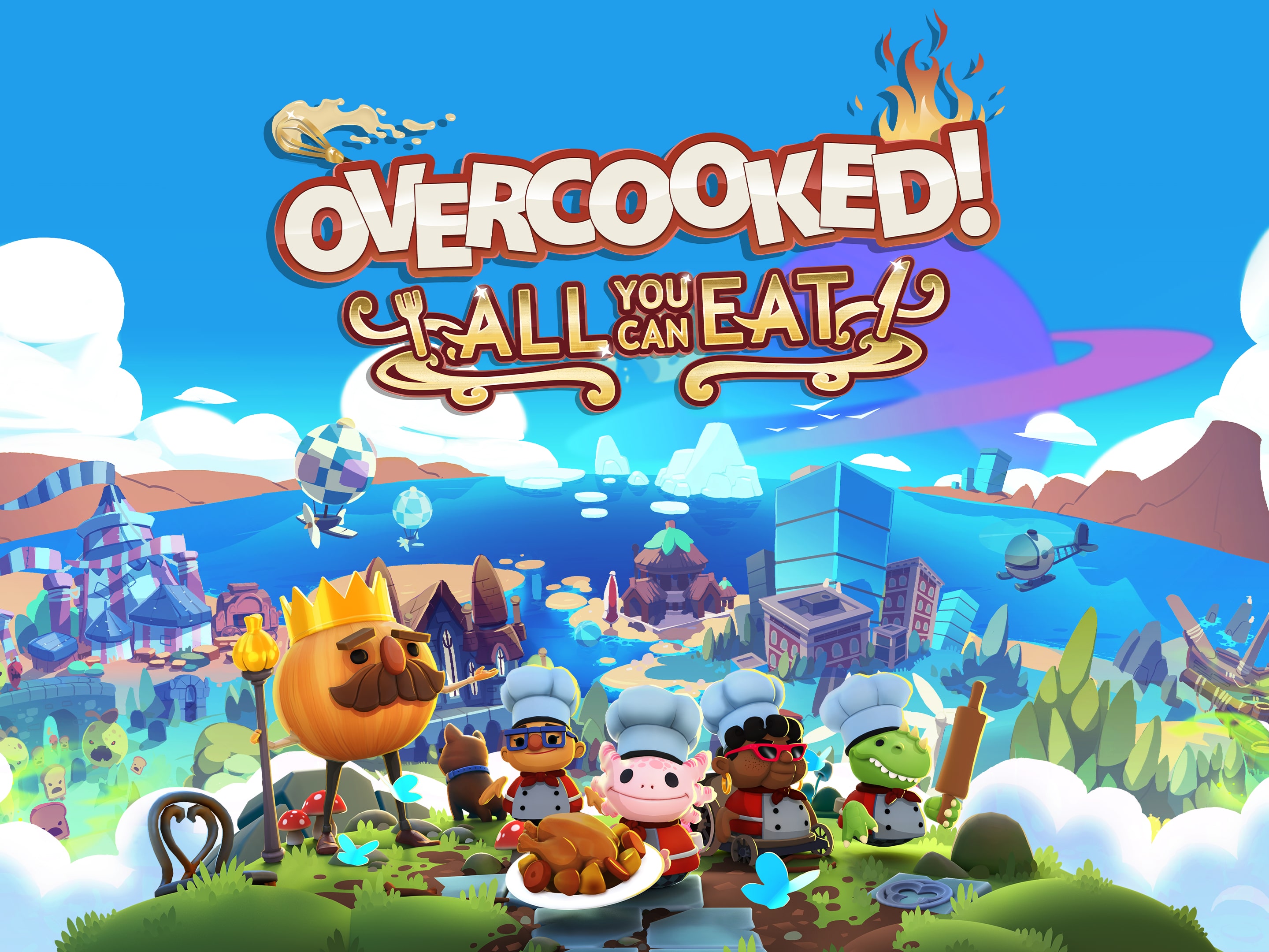 Overcooked! All You Can Eat PS5 Gameplay 