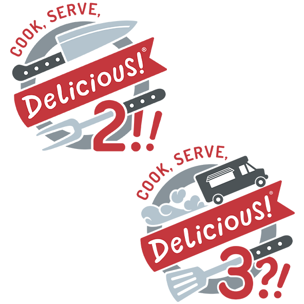 Логотип Cook, Serve, Delicious! 3?!