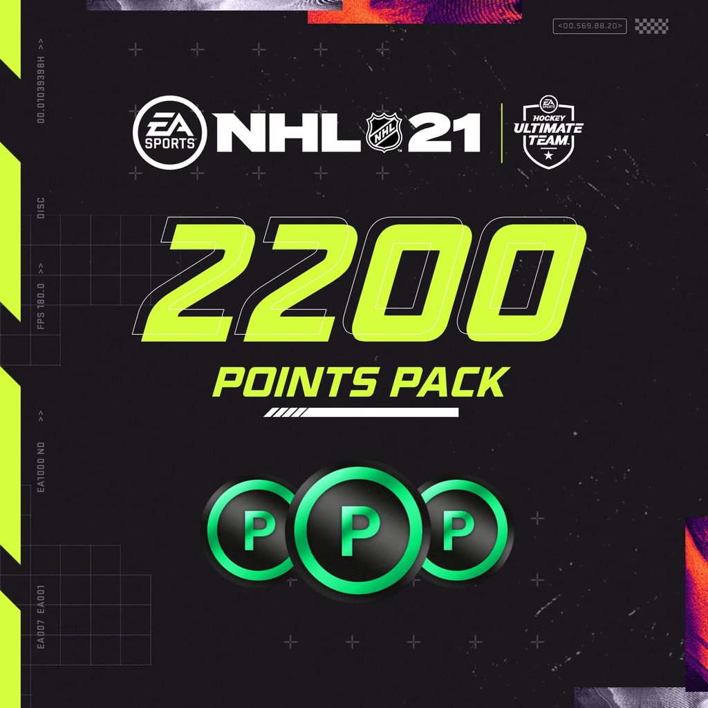 Sobre de 2 200 puntos de NHL™ 21