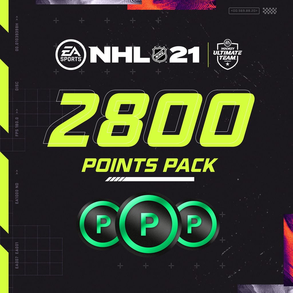 Sobre de 2 800 puntos de NHL™ 21