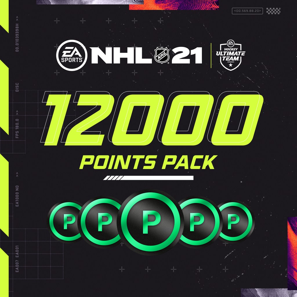 Pack de 12 000 Points para NHL™ 21