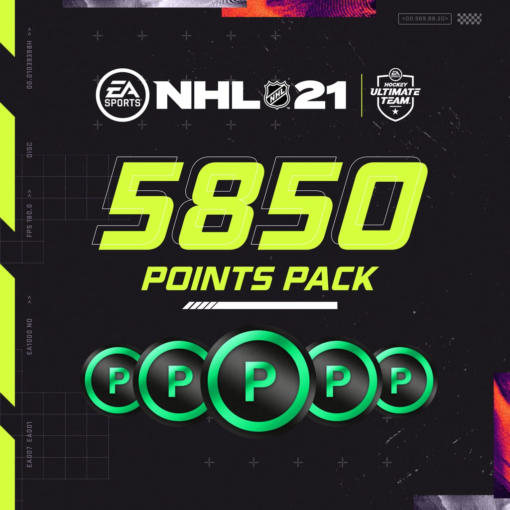Sobre de 5 850 puntos de NHL™ 21