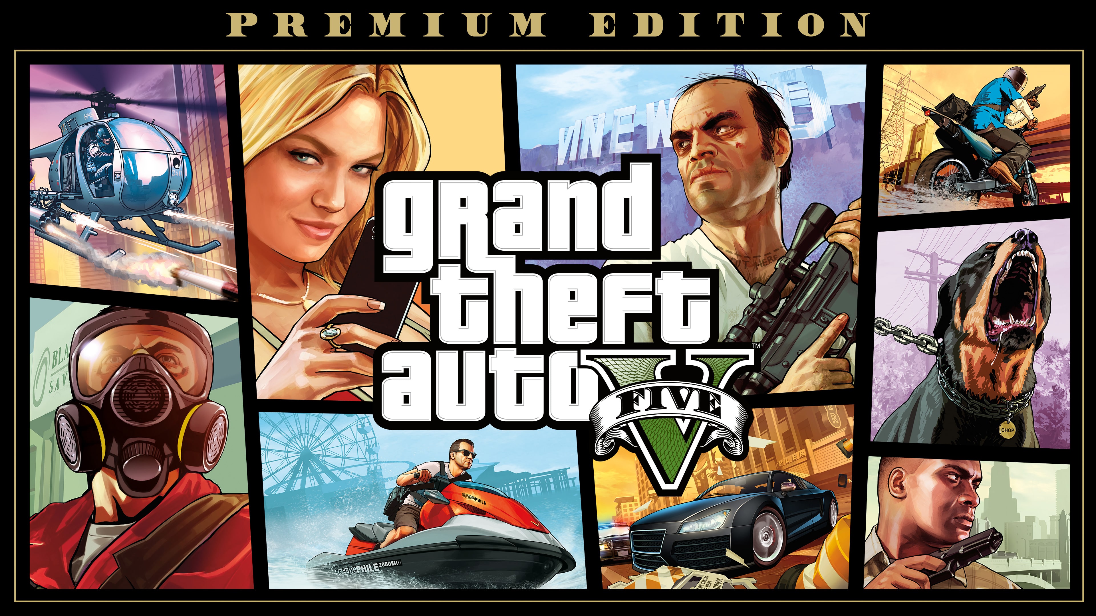 Grand Theft Auto V: Premium Edition (English, Korean, Traditional Chinese)