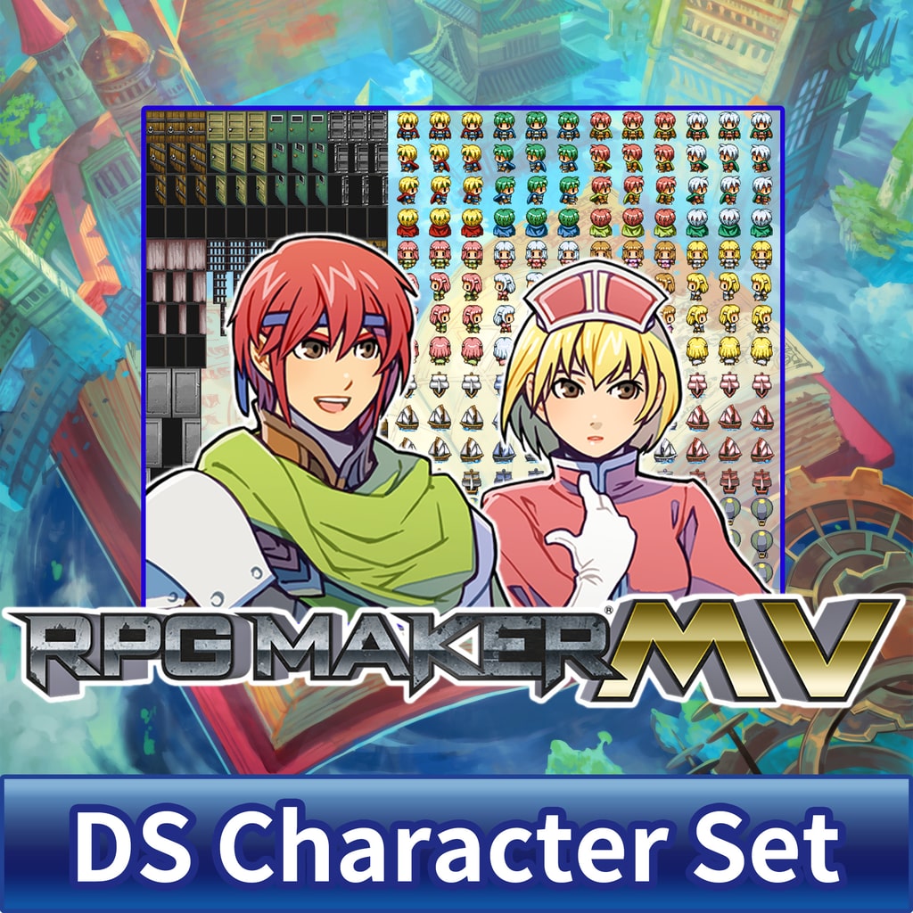 RPG Maker MV - Additional Contents 'DS Character Set' (English/Chinese/Korean/Japanese Ver.)