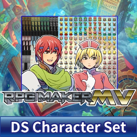 Rpg Maker Mv Additional Contents Ds Character Set English Chinese Korean Japanese Ver