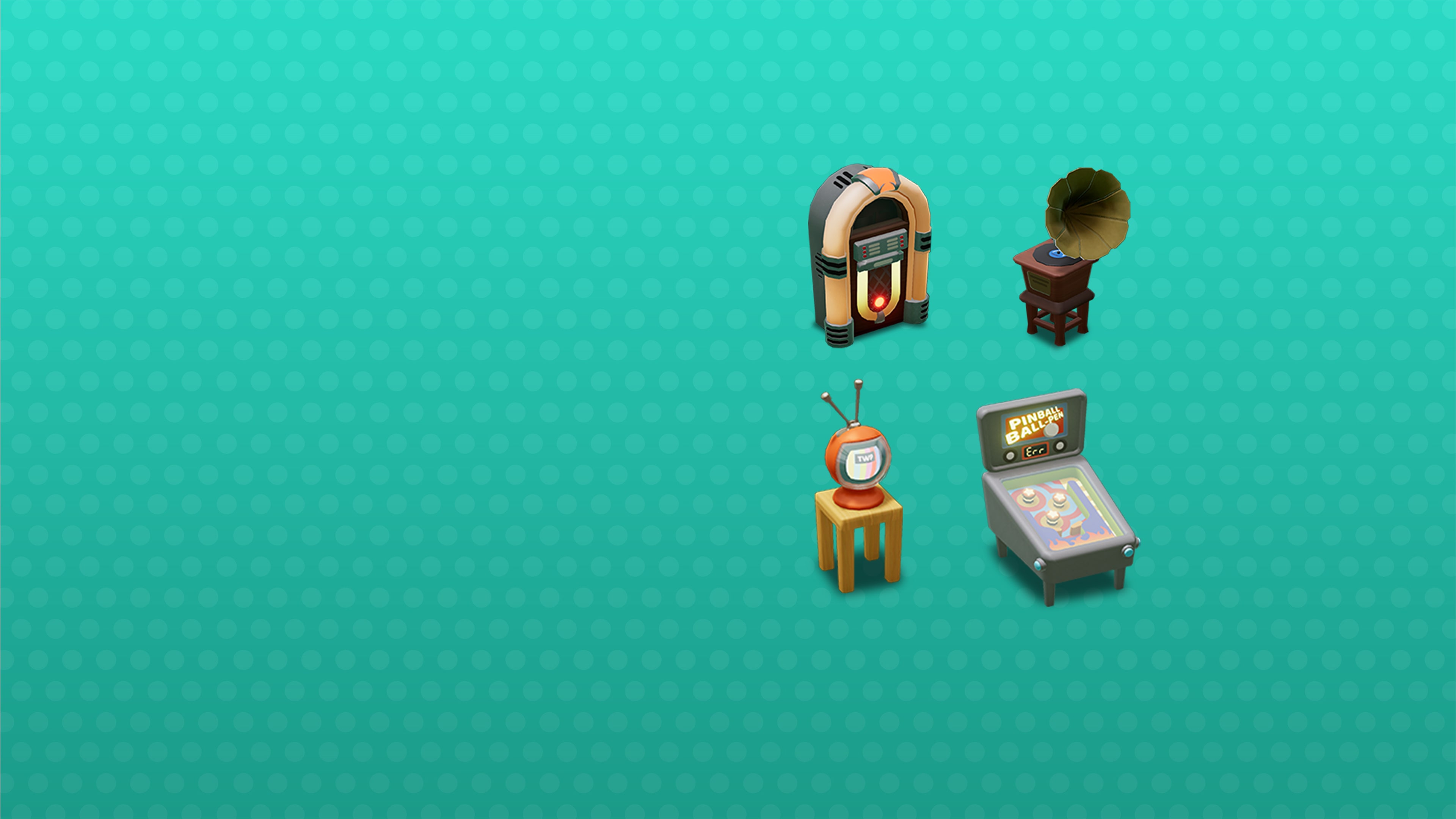 Two Point Hospital: Retro Items Pack (English Ver.)