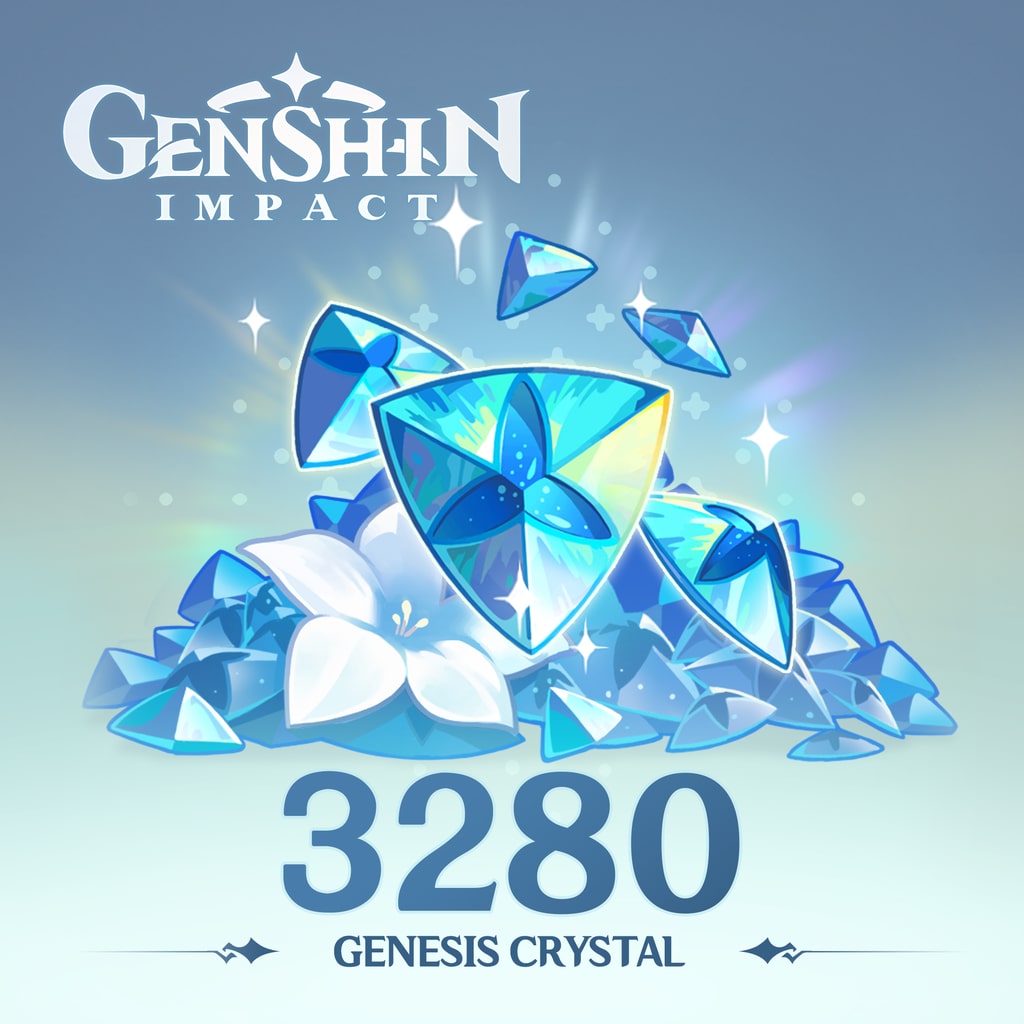 Genshin Impact - 3,280 Genesis Crystals (English/Chinese/Korean/Japanese Ver.)