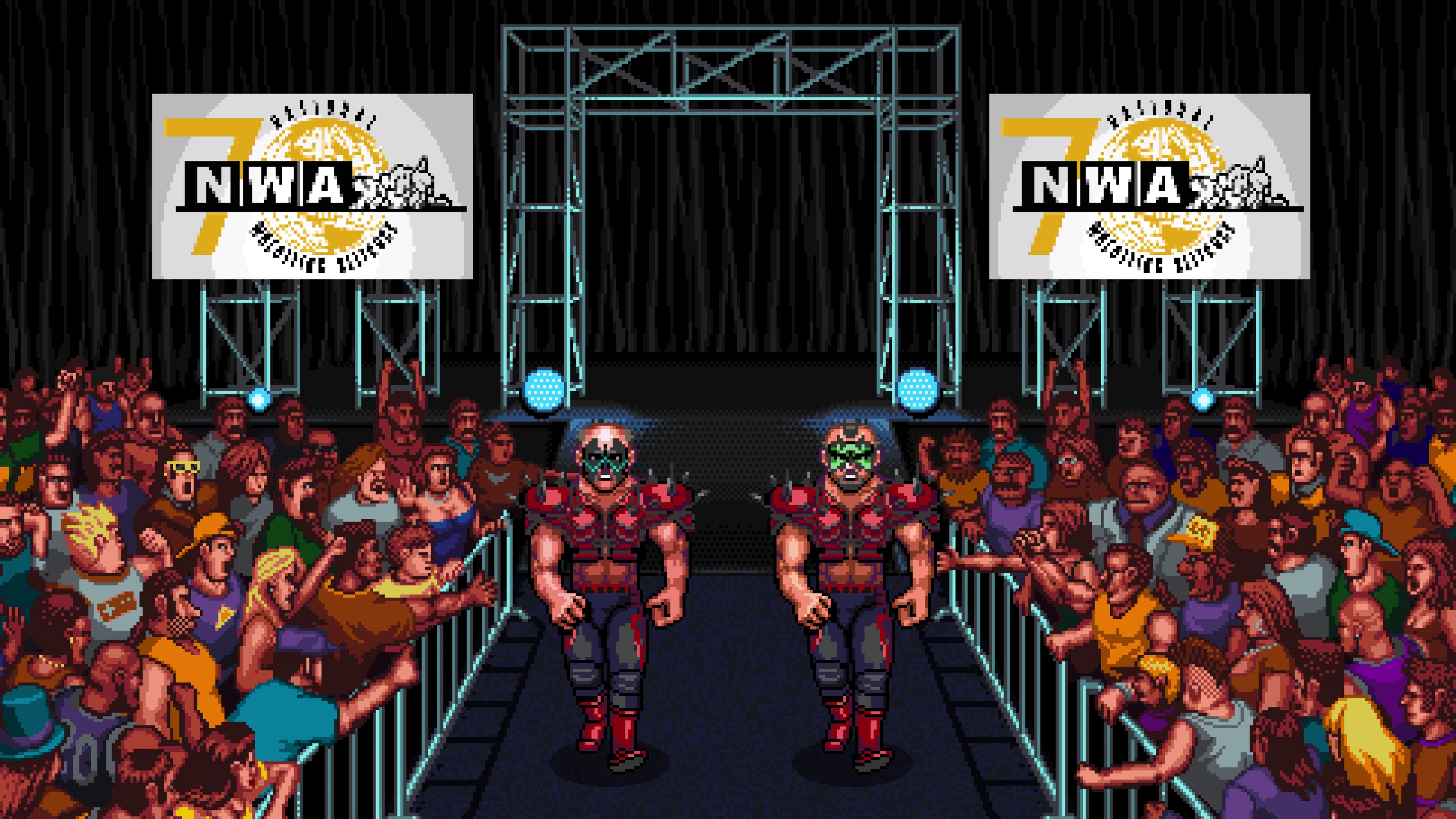 #4. RetroMania Wrestling (PlayStation) De: Retrosoft Studios