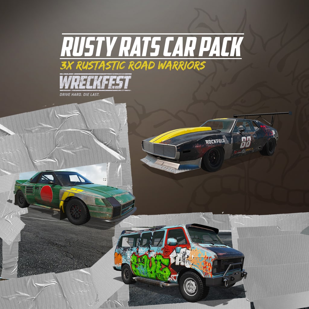 Wreckfest - Rusty Rats Car Pack (English/Chinese/Korean/Japanese Ver.)