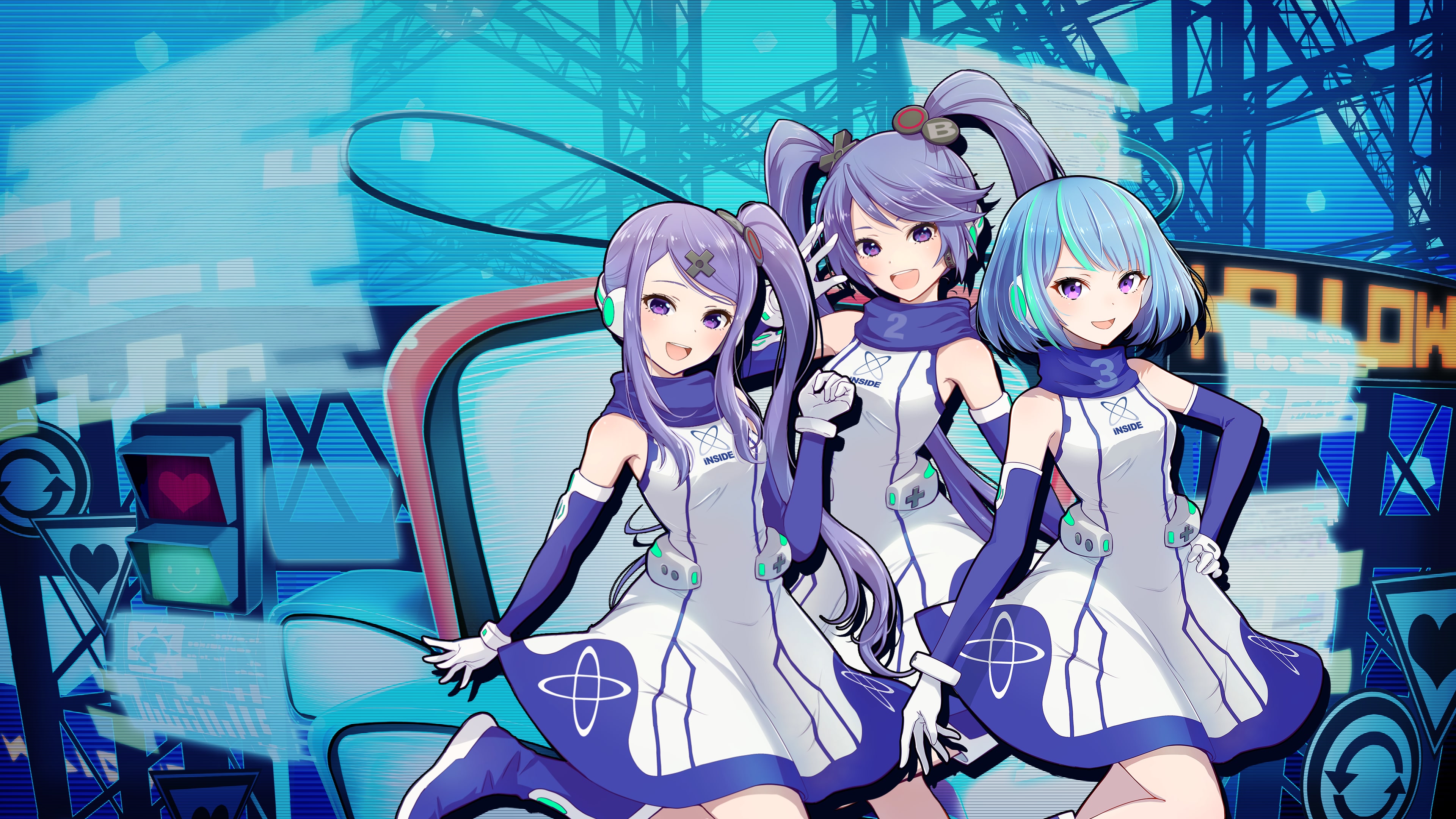 Neptunia Virtual Stars - "INSIDEChan Sisters" Pack