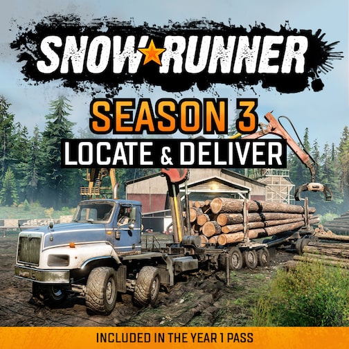 SnowRunner - Season 3: Locate & Deliver cover image