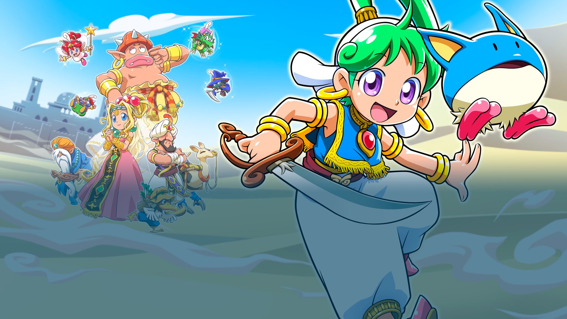 WONDER BOY ASHA in Monster World