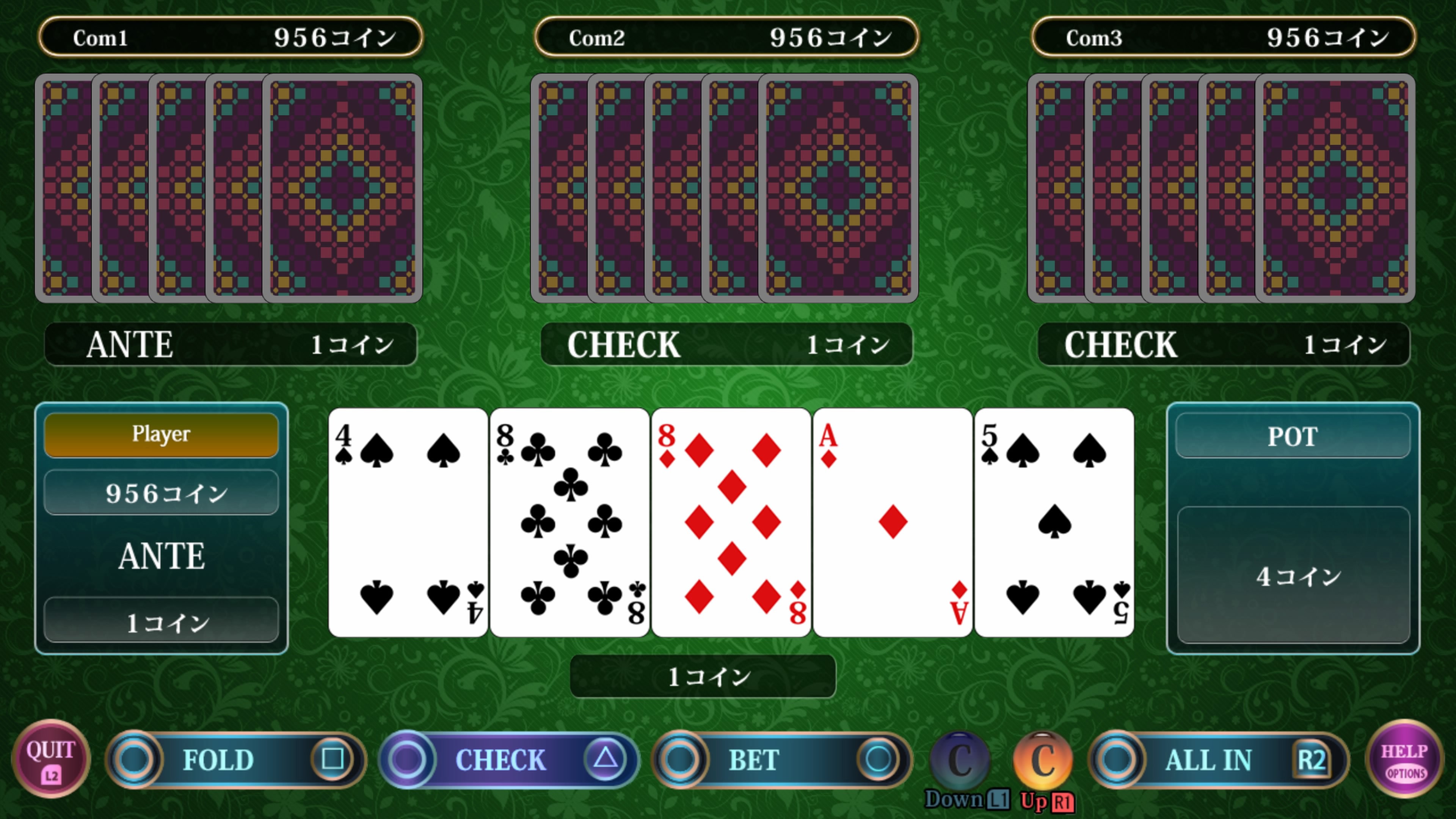 ポーカーゲーム 超リアルな最新ポーカーゲームで無双してみたwww【Poker Club