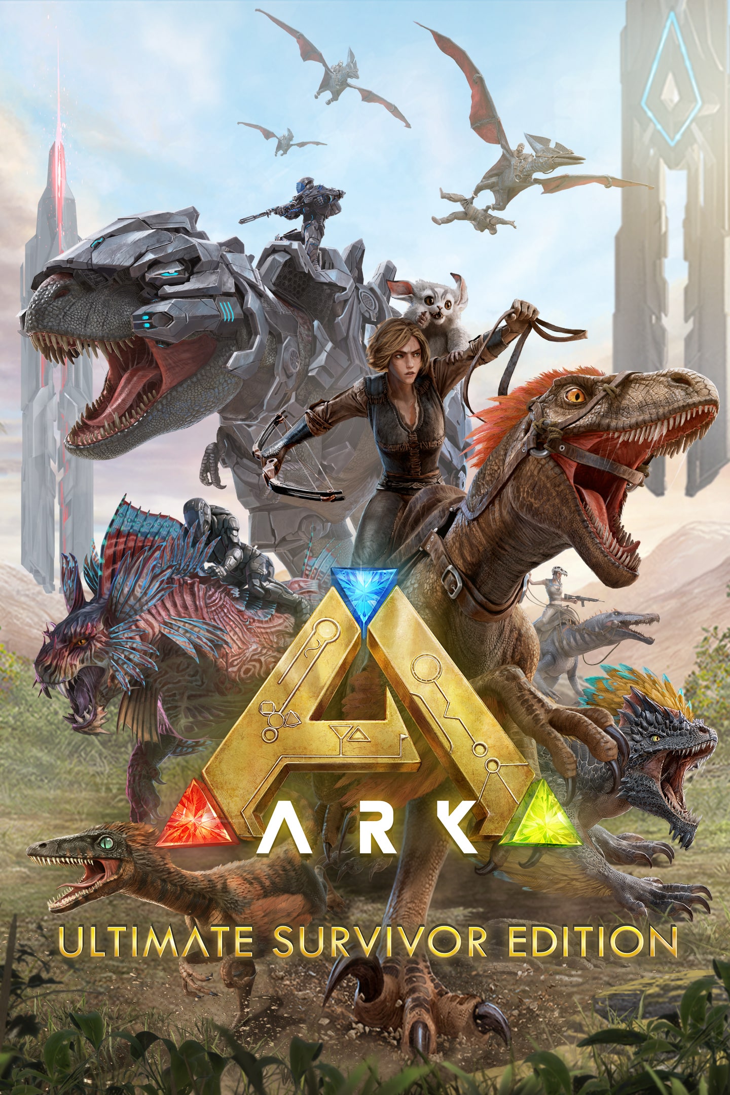Start Games - ARK Survival Evolved ARK Survival Evolved é um jogo do gênero  Ação-Aventura com um mapa Mundo Aberto. O jogo consiste em sobreviver em  uma ilha repleta de dinossauros e