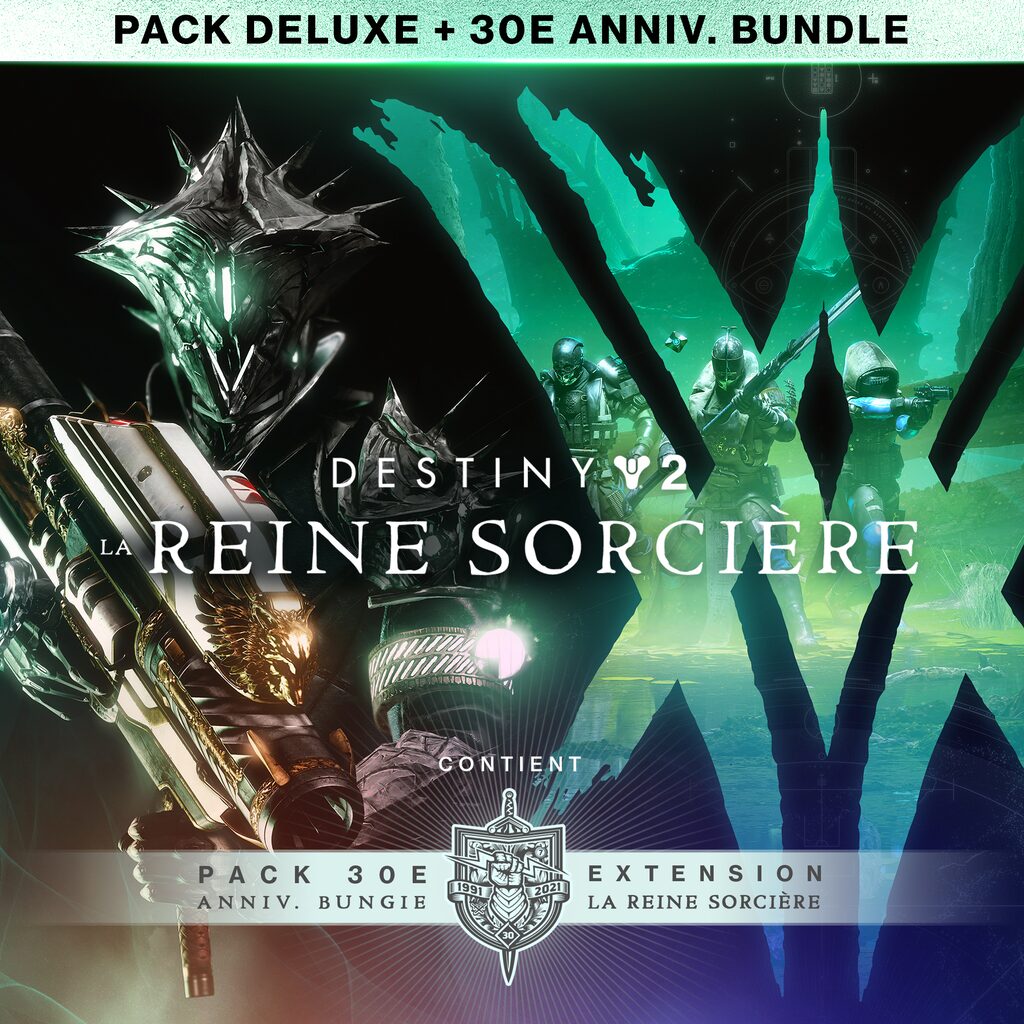 Destiny 2 : La Reine Sorcière Deluxe + Pack 30e anniversaire Bungie