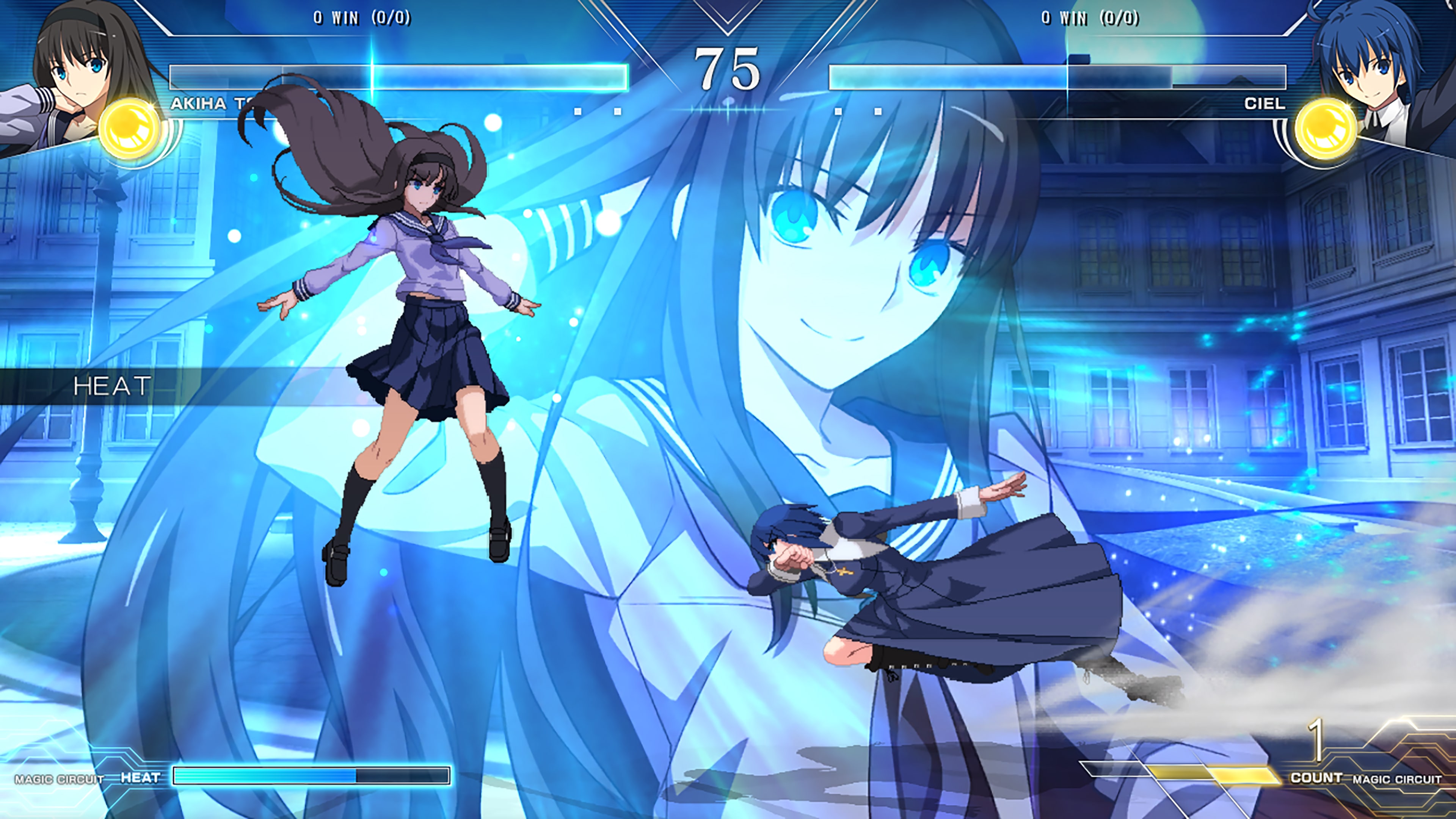 MELTY BLOOD: TYPE LUMINA (중국어(간체자), 한국어, 영어, 일본어 