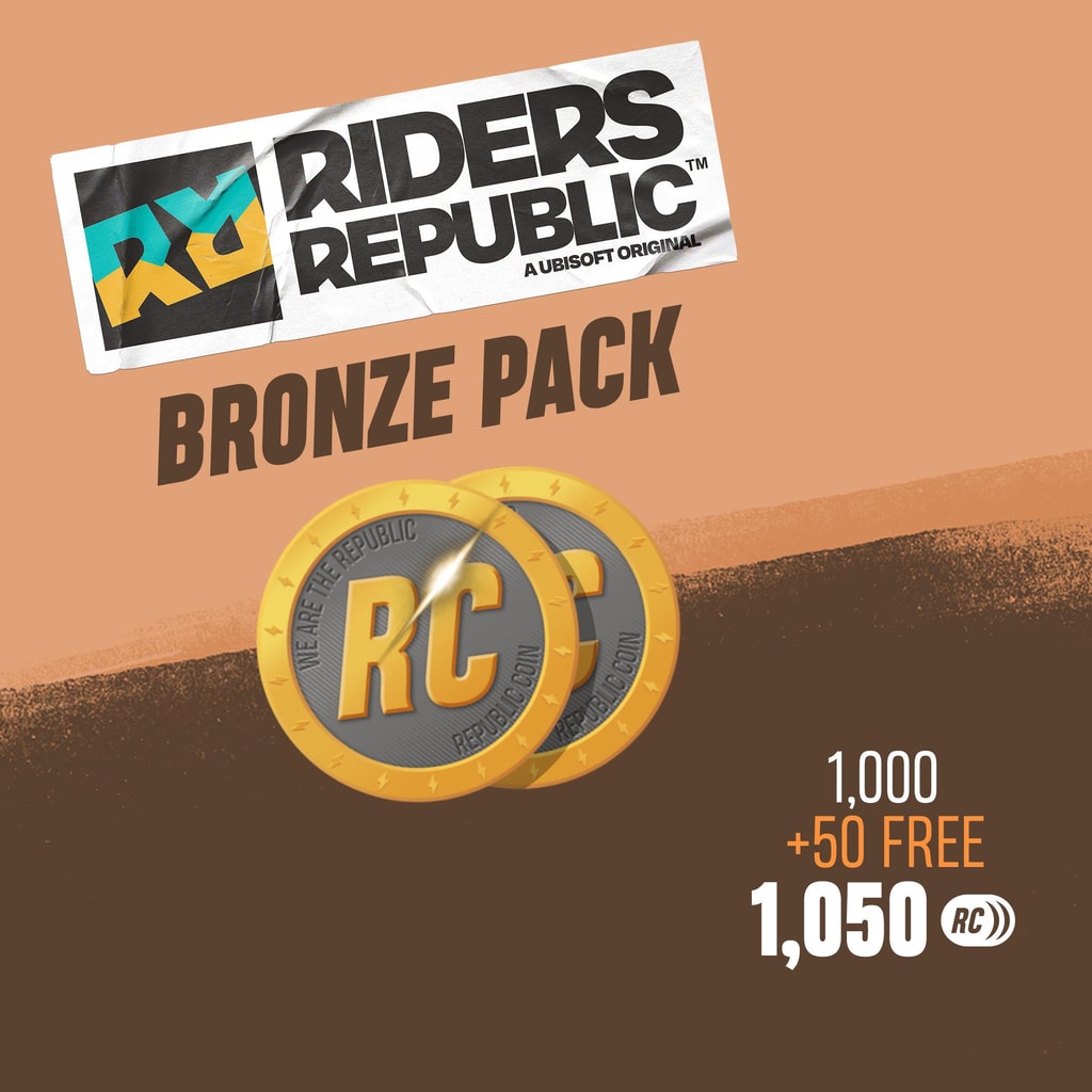 Riders Republic - Republic Coins Bronze Pack (1050 Coins) (English/Chinese/Korean/Japanese Ver.)