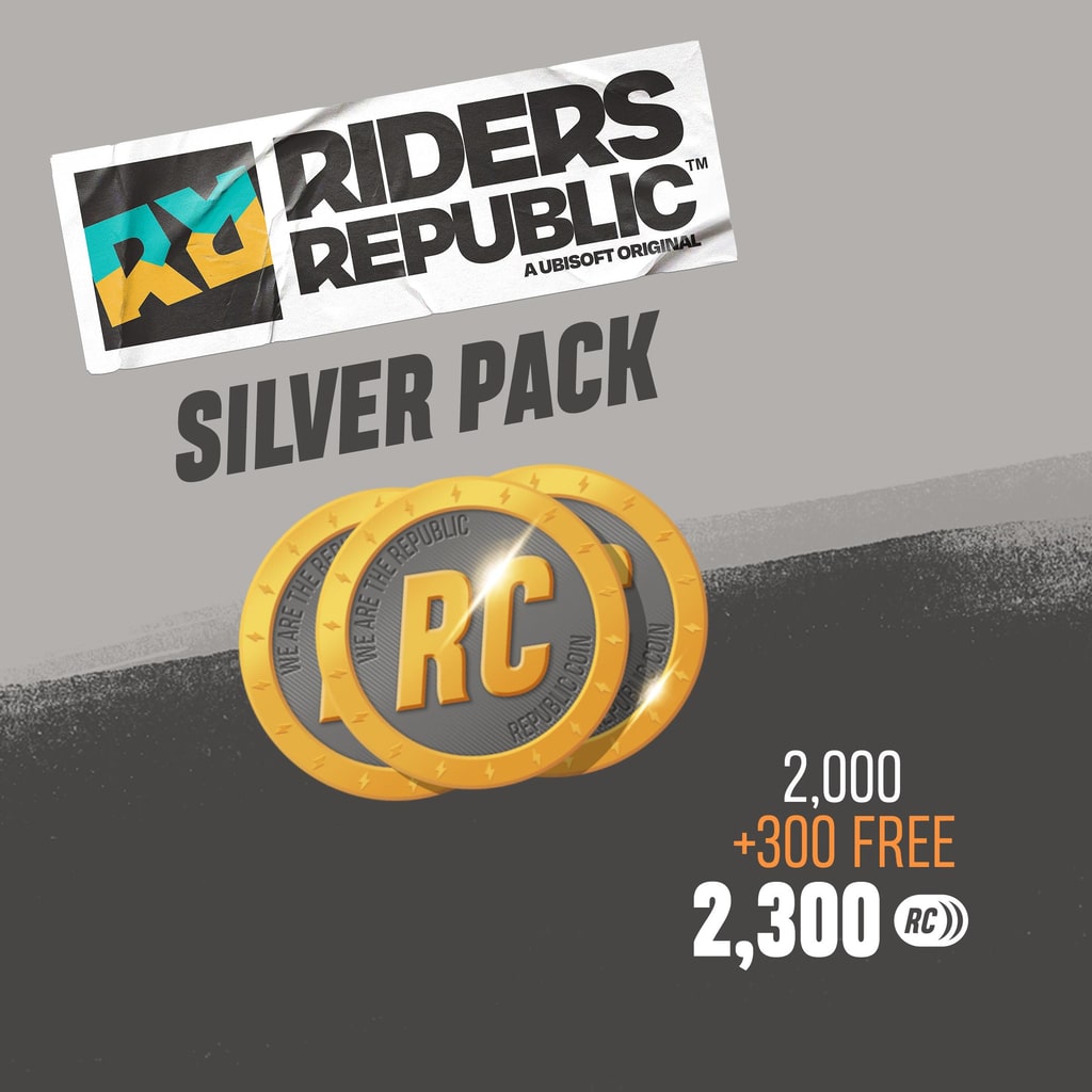 Riders Republic - Republic Coins Silver Pack (2300 Coins) (English/Chinese/Korean/Japanese Ver.)